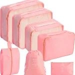 Aesthetic Compression Packing Cubes Set (7-Pack)