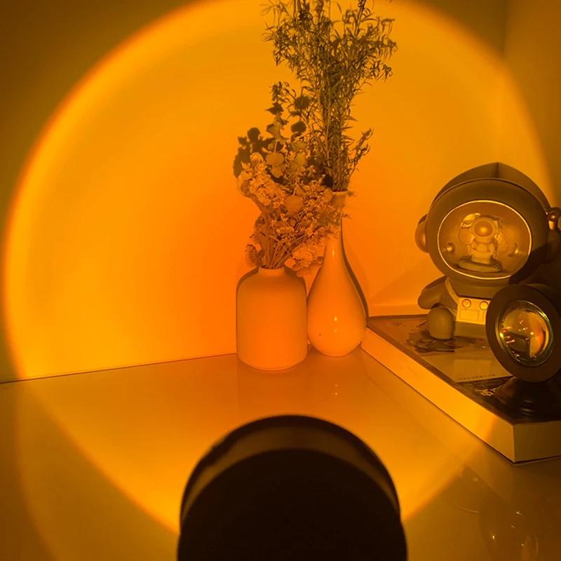 Sunset Lamp Projector — 16 Colors, Remote Control - Image 6