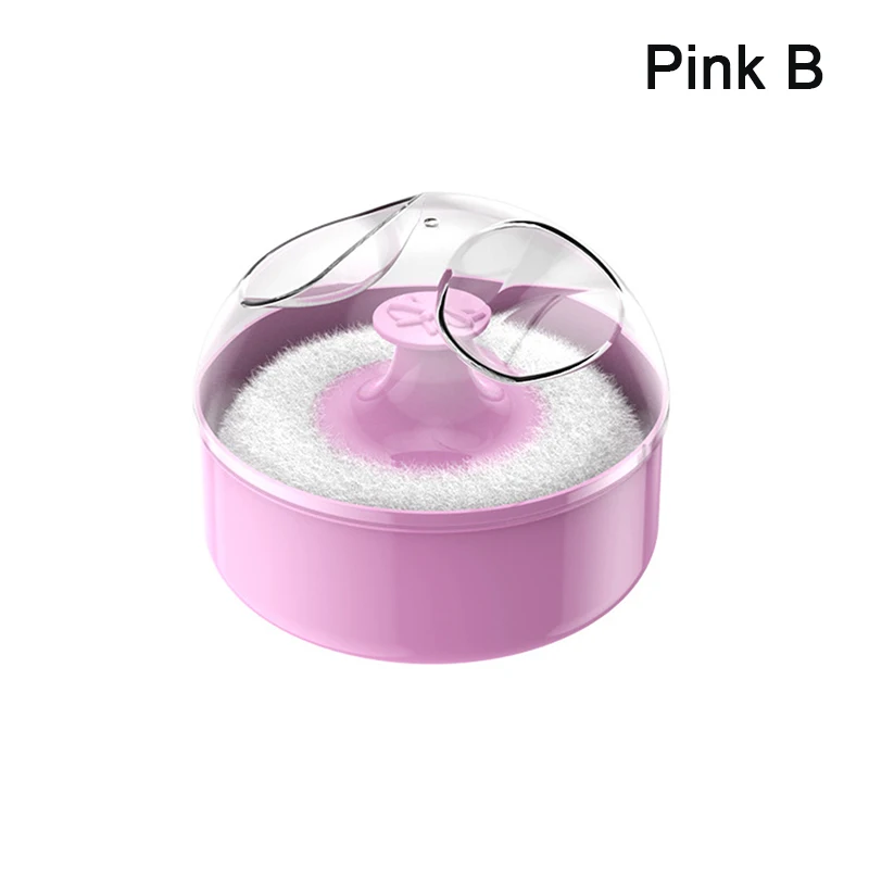 1PCS Talcum Powder Powder Puff With Box Baby Soft Face Body Cosmetic Powder Puff Talcum Powder Sponge Box Case Container - Image 10