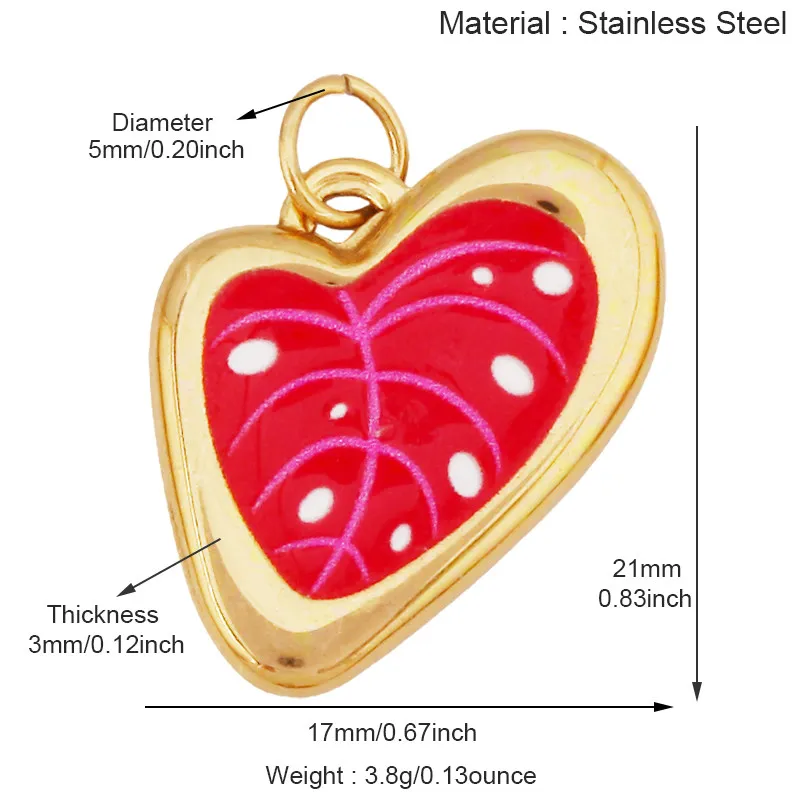 Stainless Steel Flower Plants Coconut Tree Cactus Sunflower Four Leaf Clover Charm Pendant,Necklace Bracelet Jewelry Supply R73 - Image 6
