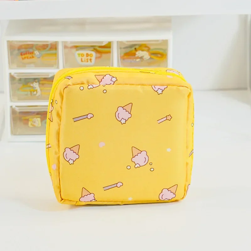 Women Girls Tampon Storage Bag Cosmetic Bag Organizer Bag Organizer Case Sanitary Pad Pouch Napkin Cosmetic Bags Tampon Holder - Image 8