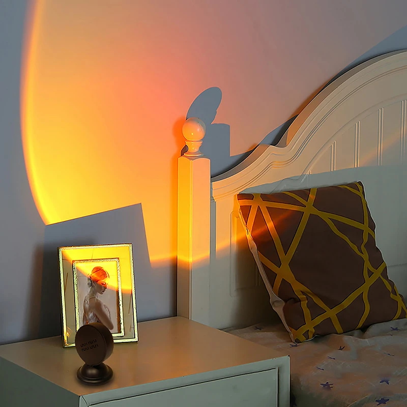 Sunset Lamp Projector — 16 Colors, Remote Control - Image 4