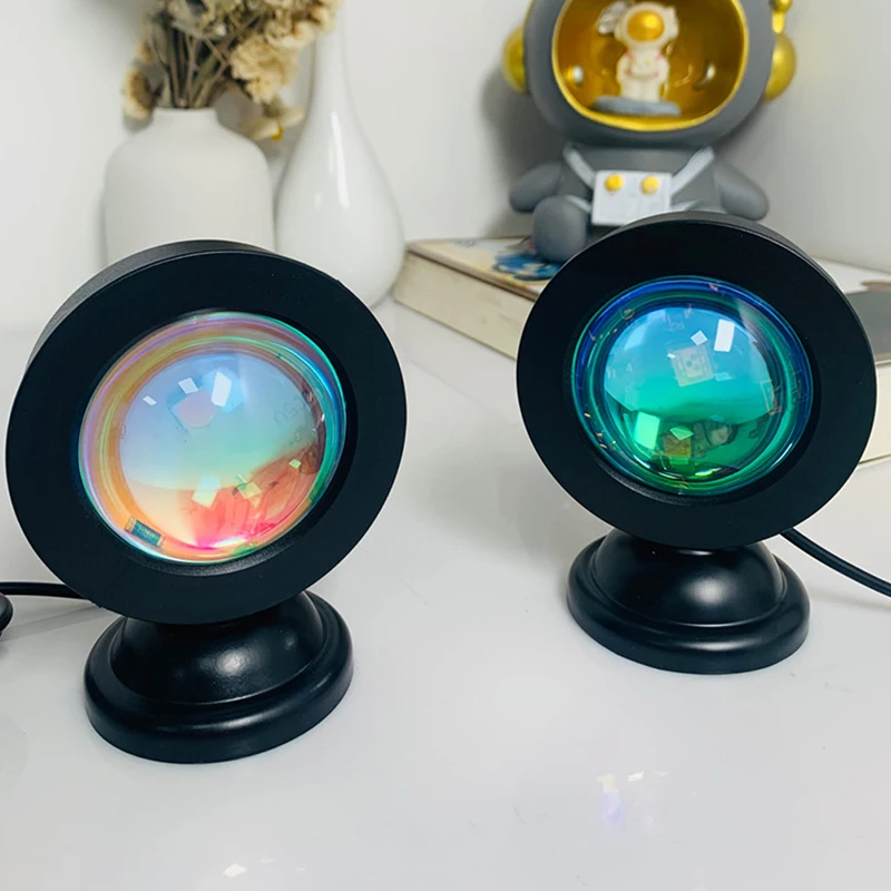 Sunset Lamp Projector — 16 Colors, Remote Control - Image 2