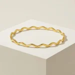 Waterproof Stainless Steel Bracelet — Cuban Link (18K Gold-Plated)