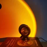 Sunset Lamp Projector — 16 Colors, Remote Control