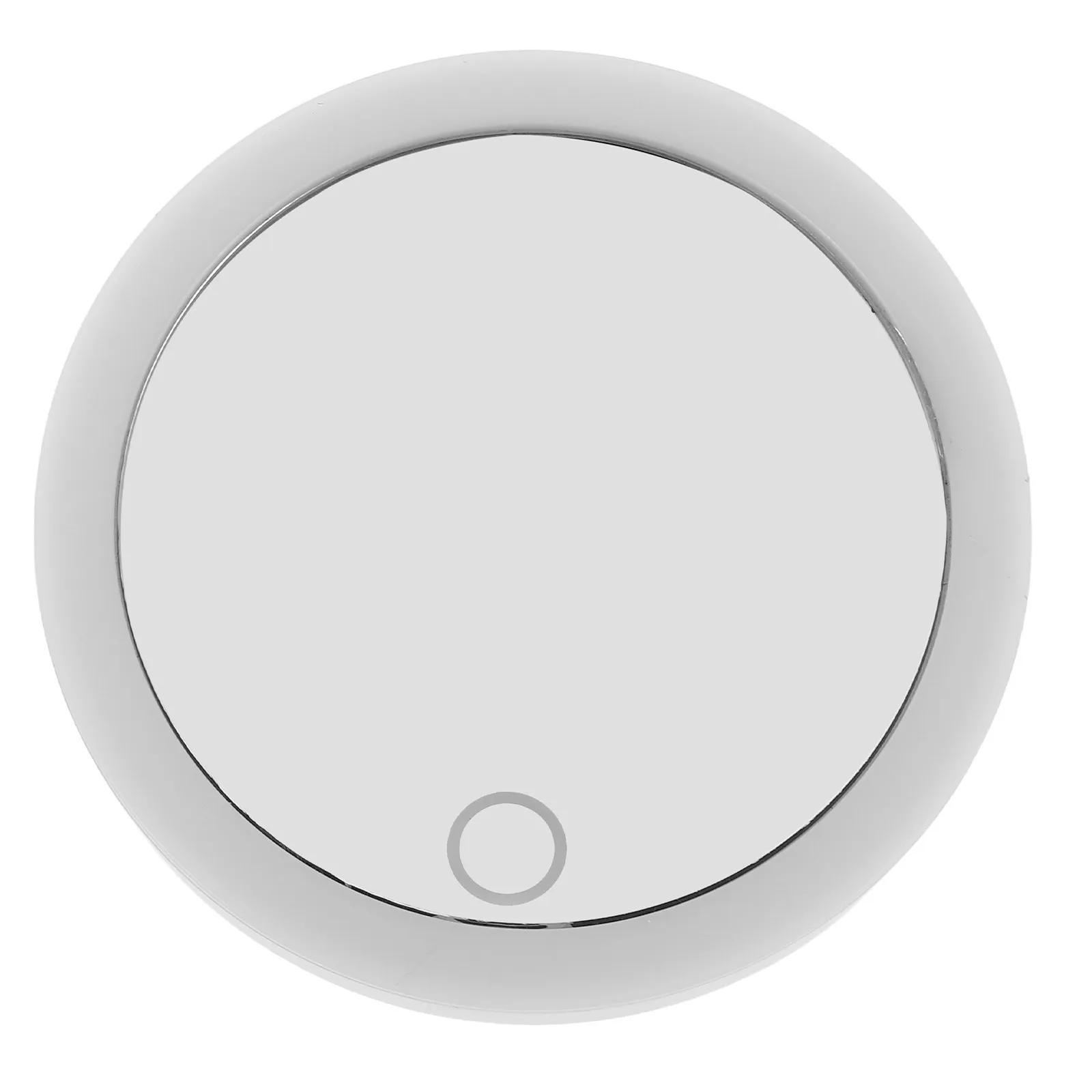 LED Travel Makeup Mirror — Rechargeable Compact with 3 Light Modes