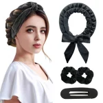 Heatless Silk Curling Rod Headband — Overnight Curls Without Heat