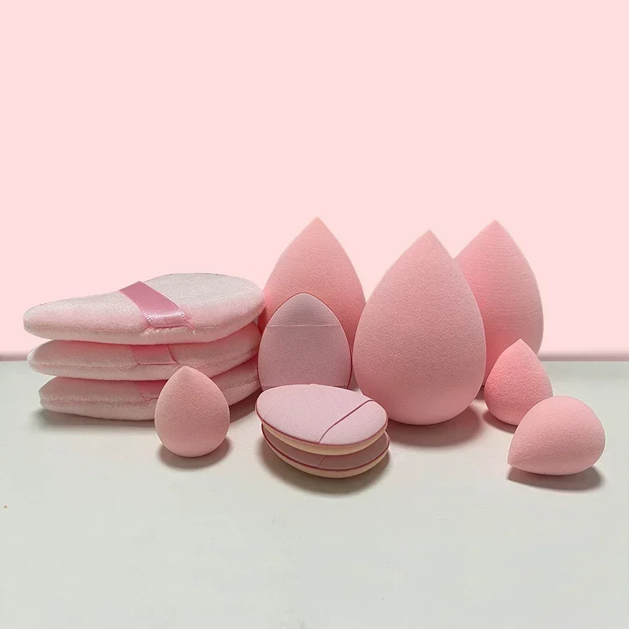 12Pcs Makeup Sponge Velvet Triangle Powder Puff Face Finger Puffs Mini Beauty Egg Liquid Foundation Tools Make Up Accessories - Image 11