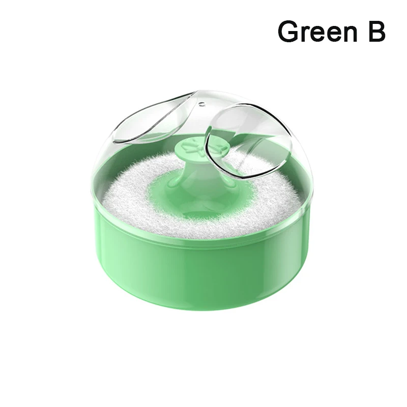 1PCS Talcum Powder Powder Puff With Box Baby Soft Face Body Cosmetic Powder Puff Talcum Powder Sponge Box Case Container - Image 11