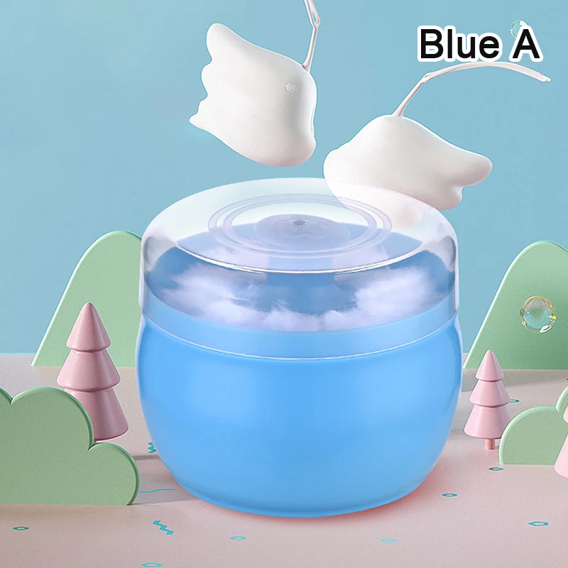 1PCS Talcum Powder Powder Puff With Box Baby Soft Face Body Cosmetic Powder Puff Talcum Powder Sponge Box Case Container - Image 7
