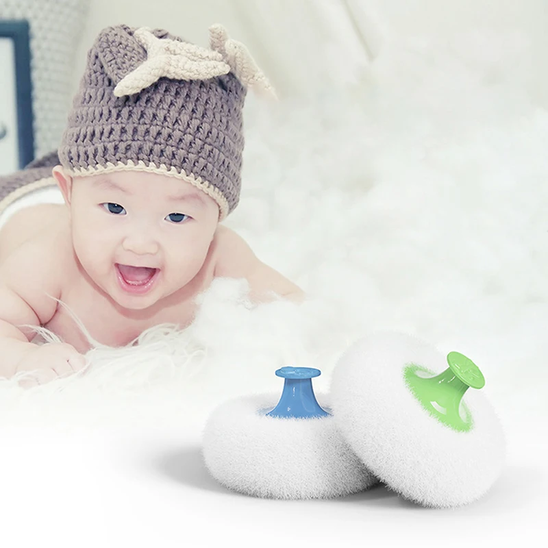 1PCS Talcum Powder Powder Puff With Box Baby Soft Face Body Cosmetic Powder Puff Talcum Powder Sponge Box Case Container - Image 5