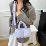 Quilted Puffer Crossbody Bag — Soft Luxury