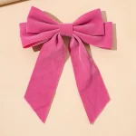 Velvet & Satin Hair Bow Set (6-Pack) — Coquette Aesthetic