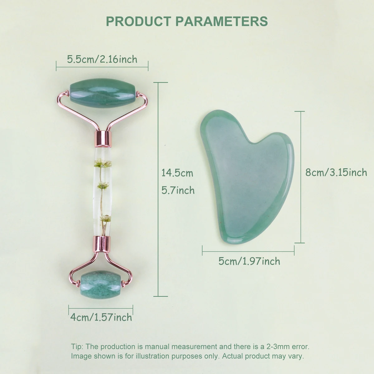 Gua Sha&Jade Roller Set Natural Jade Massager For Face Neck Body Care Beauty Health Skin Care Tools Facial Slim Lift Scraping - Image 7