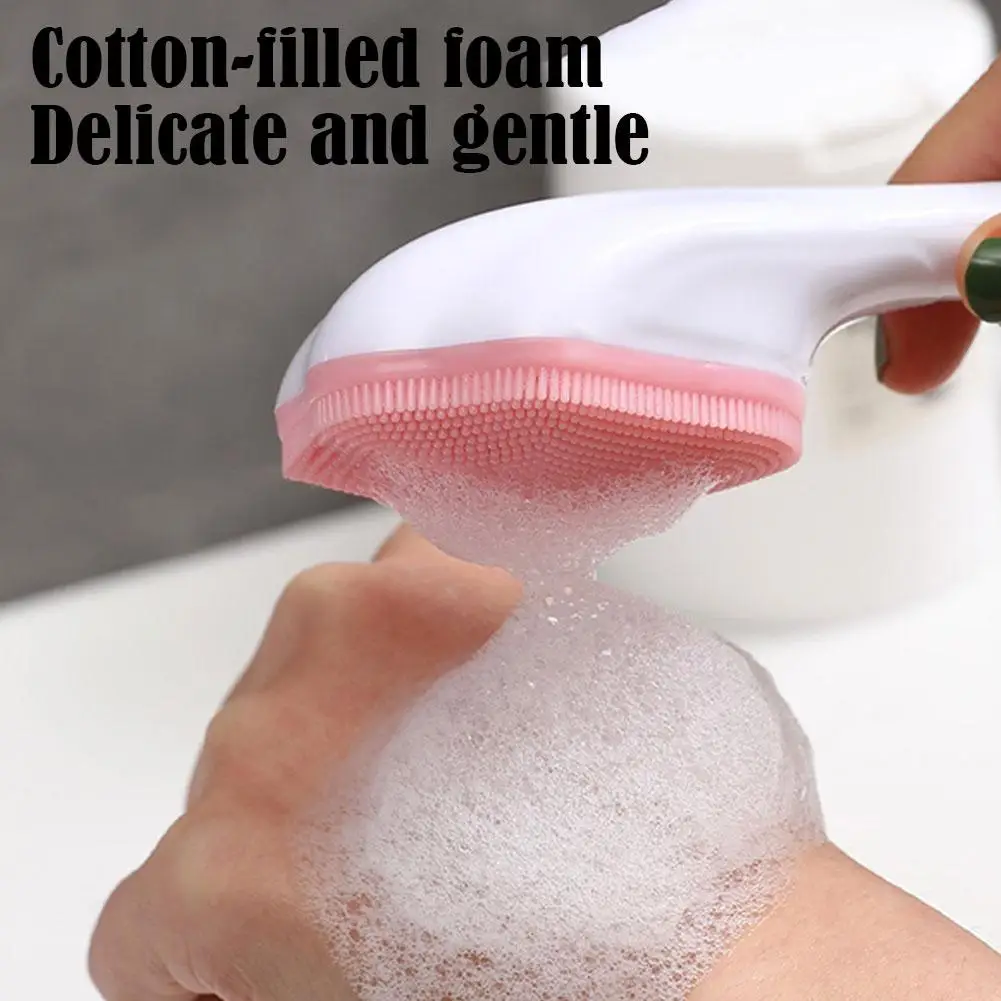 Silicone Manual Facial Deep Cleansing Brush - Cat Paw Face Scrubber for Makeup Removal, Blackhead, and Pore Exfoliating - Image 4